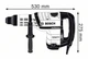Перфоратор Bosch Professional GBH 8-45 D + чемодан (0611265100) - изображение 3