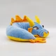 М'яка іграшка Дракон Подушка-Підголовник Twins Toys - іграшка символ року 2024 - зображення 2