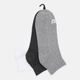 Набор мужских носков коротких хлопковых Набор носков Levi`s Mid Cut Batwing Logo Recycled Cotton 3P 701224673-003 коттон 43/46 3 пары Grey Combo (8720245507233) - изображение 1