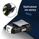 Ліхтарик COB RUNNING LAMP на кепку, Type-C акумуляторний 500мАч COB + XPG світильник, ліхтар на козирок, сумку, чорний - зображення 8