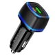 Автомобильное зарядное устройство Borofore BZ14A Mercury PD20W+QC3.0 (BZ14AB) Black - изображение 1