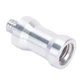 Втулка переходник с резьбы 1/4″ Male на 3/8″ Female Alitek RST-65 Silver (46089) - изображение 3