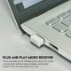 Бездротова миша Fantech W191 | 2.4G, 1600dpi | для пк та ноутбуків black - зображення 5