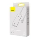 HUB адаптер USB-A Baseus Lite Series 4-in-1 / USB3.0*4 / Type-C / длина кабеля 25 см. WKQX030002 white - изображение 10