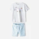 Детский летний комплект (футболка + шорты) для девочки Minoti 14Set 1 38743JNR 116-122 см Разноцветный (5063025084931) - изображение 9