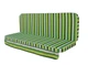 Комплект подушок для гойдалки eGarden Verrano 170x110x6 зелений тент 120x200 - зображення 5