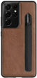 Etui Nillkin Aoge Leather do Samsung Galaxy S21 Ultra Brown (NN-ALC-S21U/BN) - obraz 1