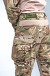 Тактический военный коcтюм HAN WILD G3 Multicam Куртка флисова Soft Shell Убакс и Штаны с Защитой колен 2XL Multicam HWM0026800-3 - изображение 13