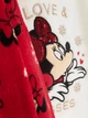 Піжама (кофта+штани) плюшева червоно-біла Disney 98см (400093353) - зображення 2