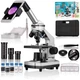 Мікроскоп Bresser Junior Biolux CA 40x -1024x з адаптером для смартфона + кейс (8855002) - зображення 1