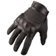 Рукавиці тактичні шкіряні S Чорні Mil-Tec TACTICAL GLOVES LEDER/ARAMID S SCHWARZ (12504202-7-S) - зображення 3