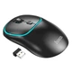 Бездротова миша HOCO DI47 Cool light fluorescent rechargeable mouse - зображення 1