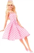 Лялька Barbie The Movie Perfect Day Марго Роббі у сукні в клітинку HPJ96 - зображення 4