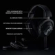 Навушники накладні Logitech G PRO X Wireless Lightspeed (981-000907) Black з мікрофоном - зображення 3