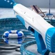 Бластер водный FG Thunder Синий/Белый 500 мл электрический с насосом/аккумулятором 1200 мАч/USB - изображение 7