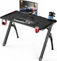 Геймерський стіл Ultradesk Invader Black + RGB-підсвічування - зображення 3