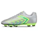 Бутсы футбольные Zelart Yuke L-1-2 размер 44 Silver-Green - изображение 2