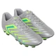 Бутсы футбольные Zelart Yuke L-1-2 размер 44 Silver-Green - изображение 3
