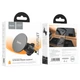 Автотримач для телефона HOCO H12 Fine jade ring magnetic car holder (air outlet) Black (6931474794505) - зображення 2