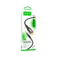 Аудіокабель HOCO UPA25 iP to 3.5mm male, nylon braid, 1m, Black 6931474791153 - зображення 2