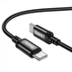 Кабель HOCO X91 Radiance 60W charging data cable for Type-C to Type-C(L=3M) Black (6931474788733) - изображение 3