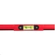 Рівень муляра ударний MASTERTOOL 60 см, з дзеркалом, 2 капсули, 0.5 мм/м 0.03° (33-0602) - зображення 4