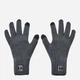 Перчатки мужские вязаные с сенсорными пальцами Under Armour UA Halftime Gloves 1373157-012 S-M Серые (196039119629) - изображение 1