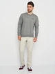 Світшот чоловічий Calvin Klein Jeans 11194. 2 L Сірий - зображення 3