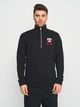 Толстовка на молнии мужская Tommy Hilfiger 11186.1 XL Черная с принтом - изображение 1