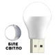 Портативна USB LED лампа 1W біле світло white - зображення 1