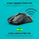 Игровая беспроводная компьютерная мышь Fantech WGC2+ Venom II 2.4Ghz Wireless 2400DPI сенсор PixArt black - изображение 6