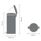 Бак для мусора Brabantia Pedal Bin 30 л (114540) - изображение 2