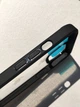 Чохол протиударний Spigen Ultra Hybrid для Iphone 13/14 Matte Black Прозорий ACS03523 - зображення 7