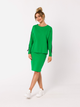 Bluza damska bez kaptura Made Of Emotion M727 L Zielona (5903887695572) - obraz 3