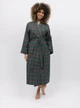 Халат жіночий Cyberjammies Whistler 9843 10/S Зелений у клітку (5051877465534) - зображення 2