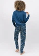 Піжама жіноча Cyberjammies Fawn 9831-9825 18/2XL Синій з принтом (5051877465077) - изображение 2