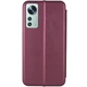 Протиударний Шкіряний Чохол (книжка) Classy для Xiaomi 12 Lite Бордовий - зображення 2