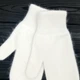 Варежки женские зимние M&JJ (ангора+вискоза+шерсть+ПА) One Size Молочный 4102 - изображение 2