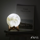 Бездротова лампа дитячий Нічник Місяць 3D AVVS tech Moon Lamp G-7 original - зображення 7