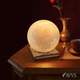 Бездротова лампа дитячий Нічник Місяць 3D AVVS tech Moon Lamp G-7 original - зображення 8