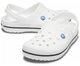Чоловічі крокси Crocs Crocband White 39 Білий - изображение 1