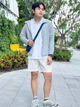 Ветровка мужская Uniqlo 508731016 3XL Серая (1159790184) - изображение 10