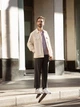 Куртка демисезонная мужская Uniqlo 911713575 3XL Молочная (1159790205) - изображение 8
