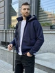 Толстовка на подкладке из овчины. мод КИТ_500, темно синий, размер 46–48 - изображение 5