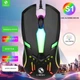 Дротова комп'ютерна миша USB LIMEDE LED підсвічування 328 Чорний - зображення 2