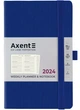 Щотижневик 125*195 AXENT 2024 Partner Soft Diamond синій (8518-24-02-A) - изображение 1