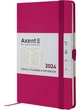Щотижневик 125*195 AXENT 2024 Partner Strong малиновий (8505-24-50-A) - изображение 2
