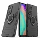 Чехол Fiji Ring для Huawei Nova 9 SE бронированный бампер с кольцом подставкой черный - изображение 1