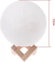 Светильник-ночник 3D слой Луна Moon Lamp на деревянной подставке 15 см MO-33 - изображение 9