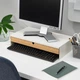 Подставка для монитора / органайзер для канцелярии IKEA ELLOVEN белый 504.747.70 - изображение 2